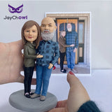 Load image into Gallery viewer, Customized 2-Person Figurine